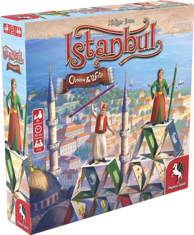 Pegasus Spiele Giochi: Spiel Istanbul – Choose & Write – Nuovo e nell'imballaggio originale da Uster venduto da Ludit
