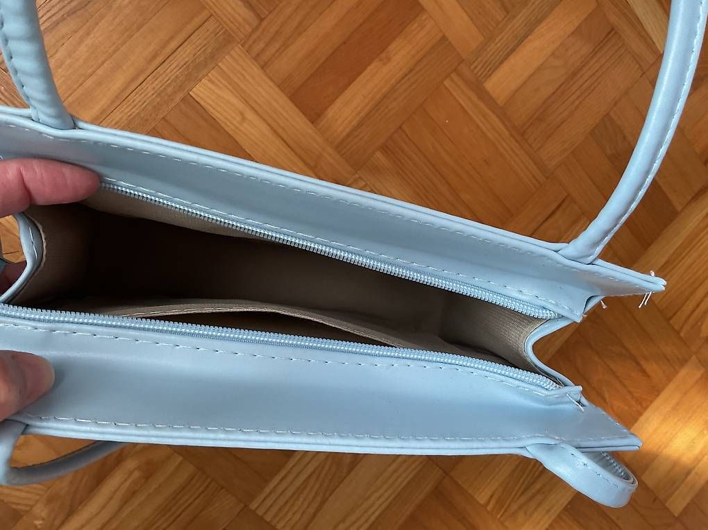 Borse da donna: Sac à main bleu ciel, Neuf – Nuovo (secondo la descrizione) da Icogne venduto da luna.16 1