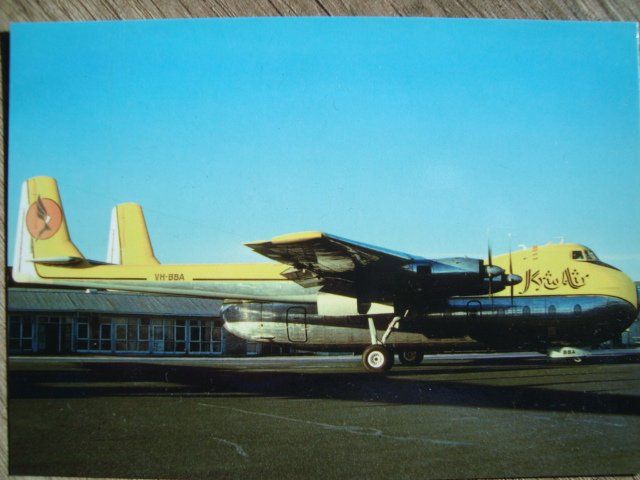 Cartoline postali: Kris Air Argosy VH-BBA – Nuovo e nell'imballaggio originale da Thun venduto da Abigboss