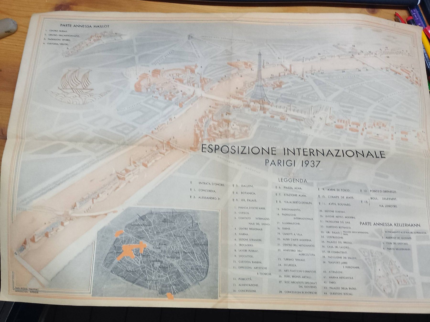 Documenti: "Exposition Internationale des Arts ... - Paris 1937" – Usato da Sorengo venduto da 74in 1