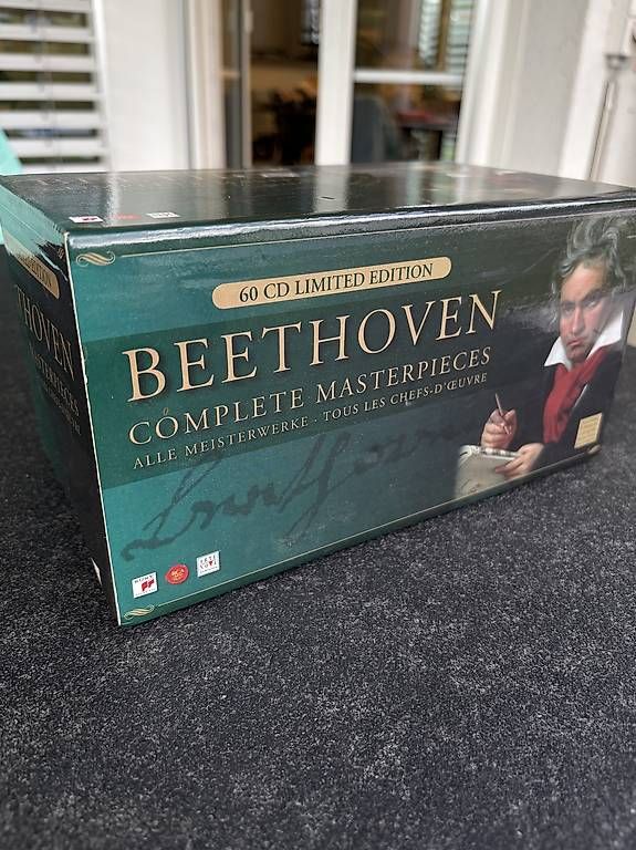 CDs: Beethoven Complete Masterpieces 60 CD Box Set – Neuf (Voir description) à Gümligen par NicolasScheidegger 2