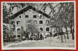 Engadiner Patrizierhaus in Pontresina 1969