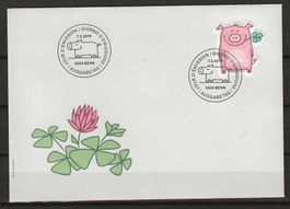 F1721 - FDC Glücksschwein