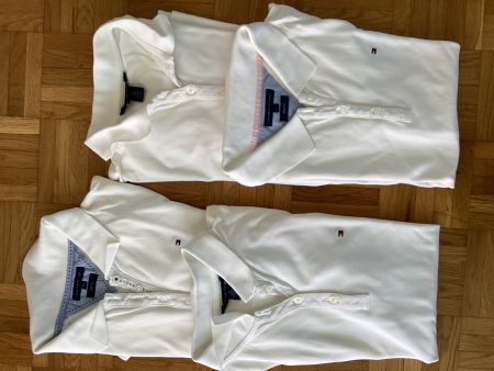 Tommy Hilfiger Poloshirt weiss Grösse M gebraucht