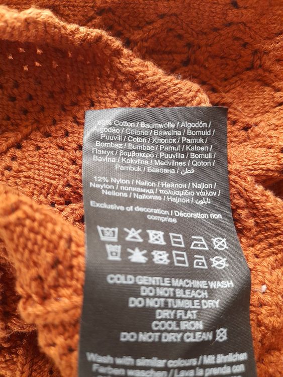 Top: Crop Top . von Pieses . S . rostrot . Baumwolle – Nuovo (secondo la descrizione) da Leuggelbach venduto da schmetterlings-fee 5