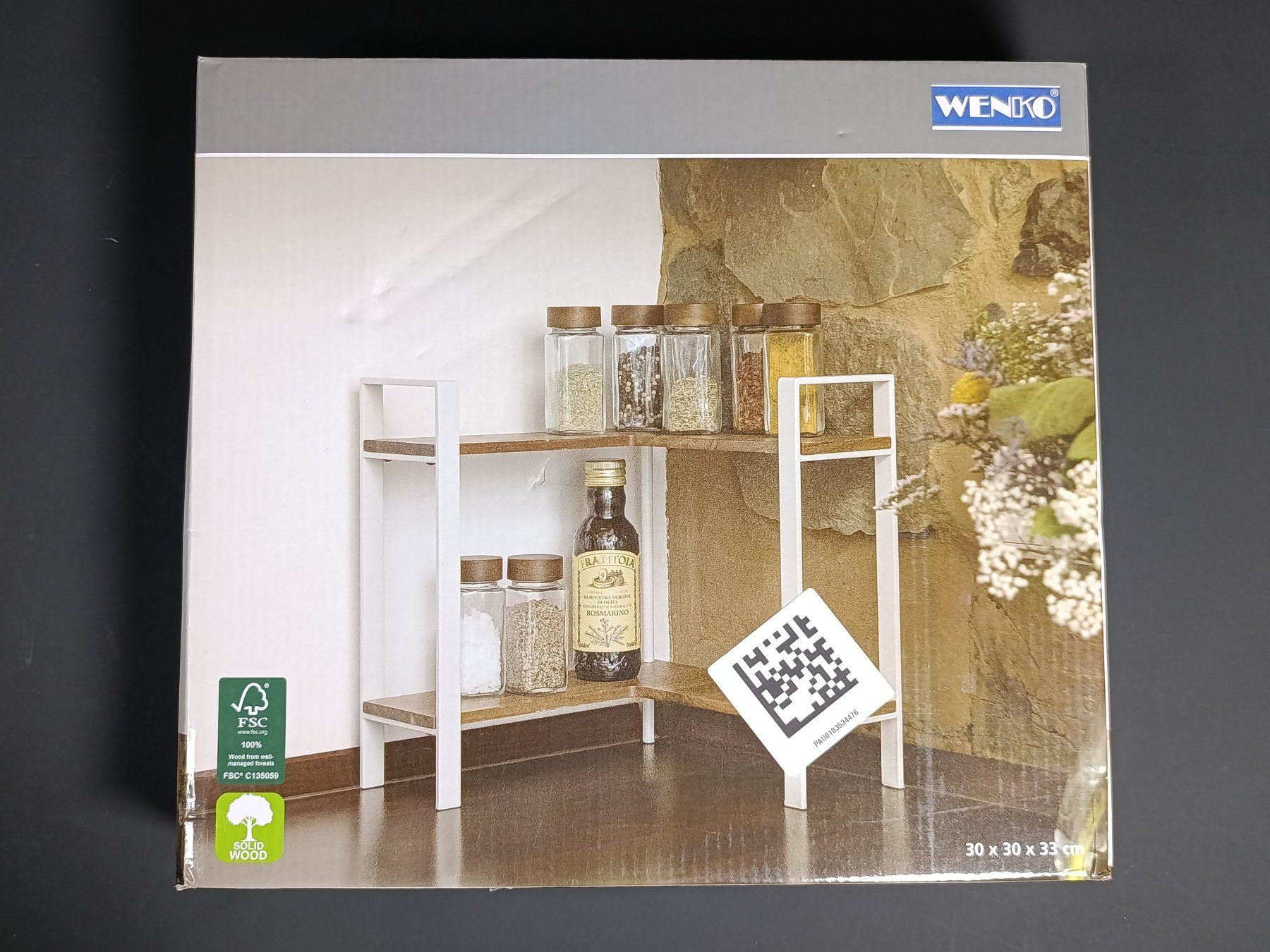Wenko Scaffali: WENKO Étagère de cuisine – Nuovo (secondo la descrizione) da Thielle venduto da Plusvalue_Neuchatel