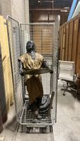 Statue grand bronze  bronze patine dorée-brune(défectueux)