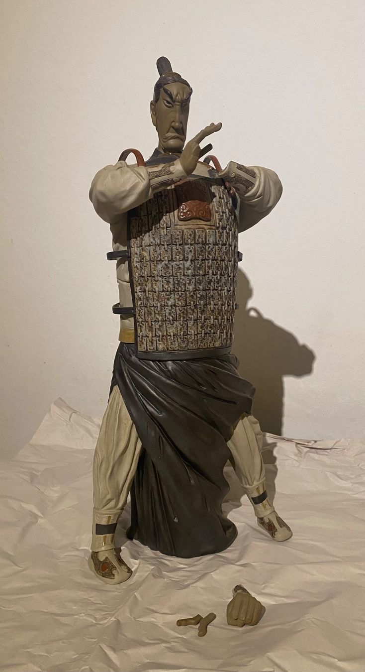 Statuette: Ceramic Shiwan Warrior statues – Usato da Zug venduto da zoe_k5wh 8
