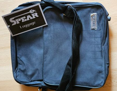 Blau Grau Spear Luggage Tasche für den Alltag oder Reisen
