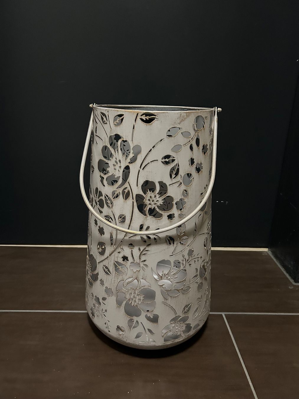 Lanterne: Solarleuchte mit Blumenmuster (Höhe 46cm) – Usato da Liestal venduto da Blueberrymuffin._