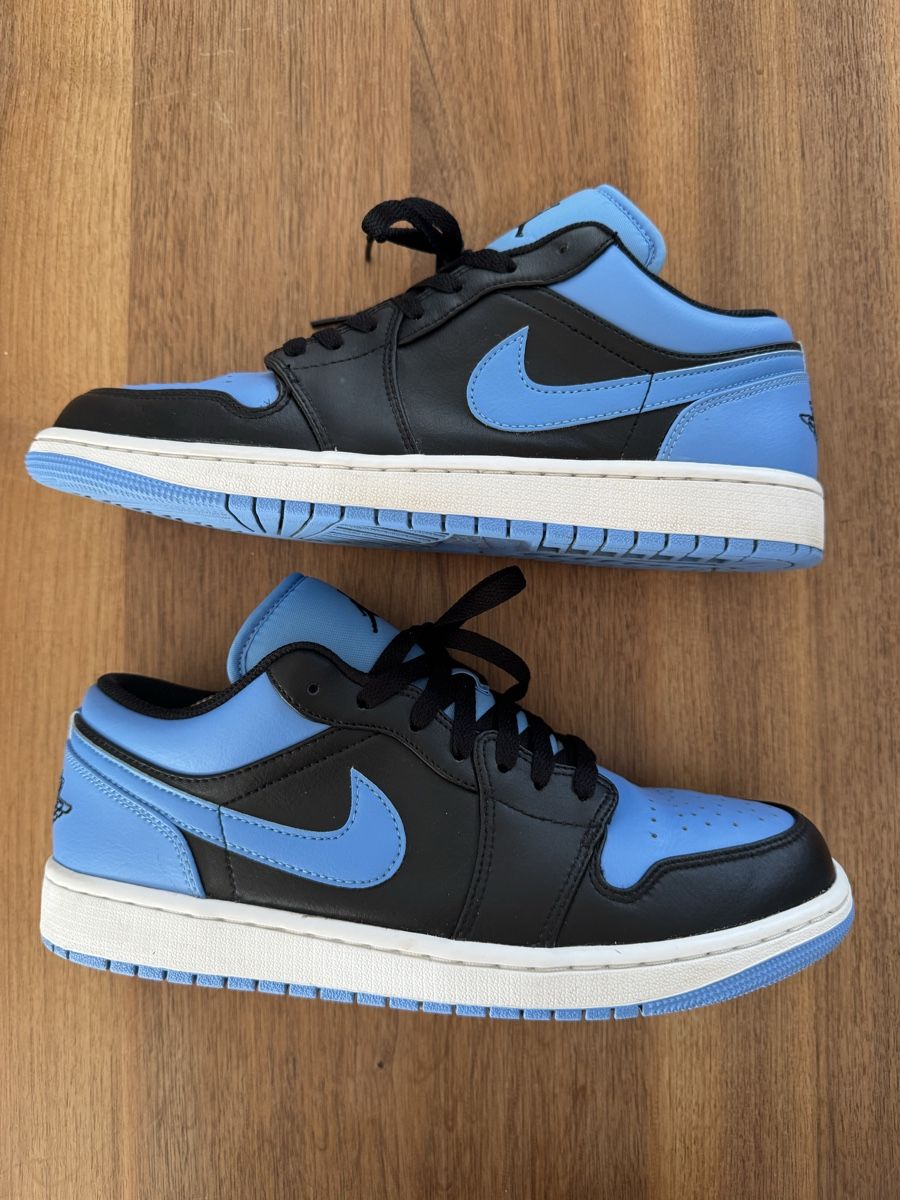 Jordan Scarpe da uomo: JORDAN SNEAKERS HELLBLAU-SCHWARZ Grösse 44 – Usato da Bonstetten venduto da Ckone1ch 2