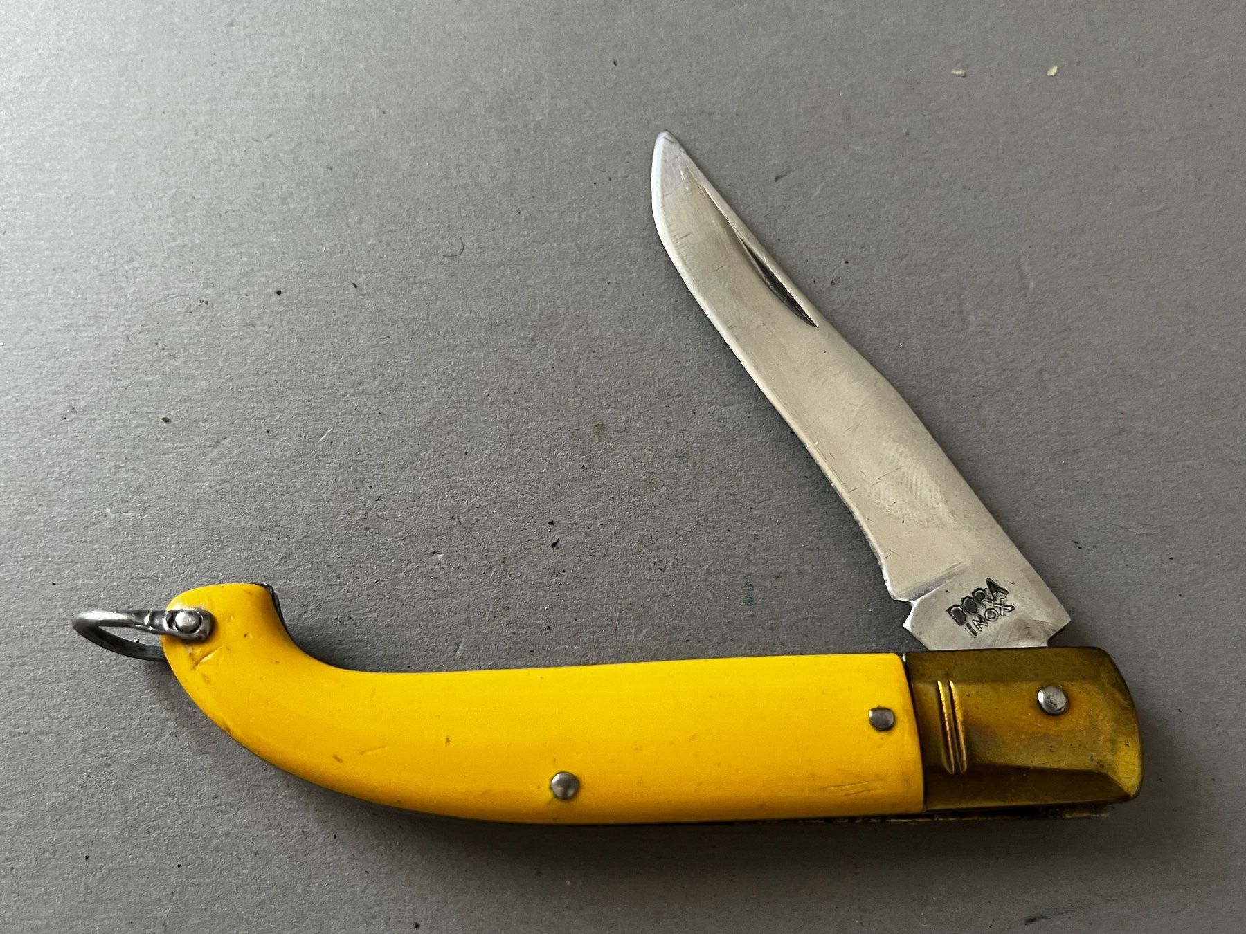 Taschenmesser: Altes Sackmesser DORA INOX 108 mm - selten – Gebraucht aus Zürich von FV.vintage 1