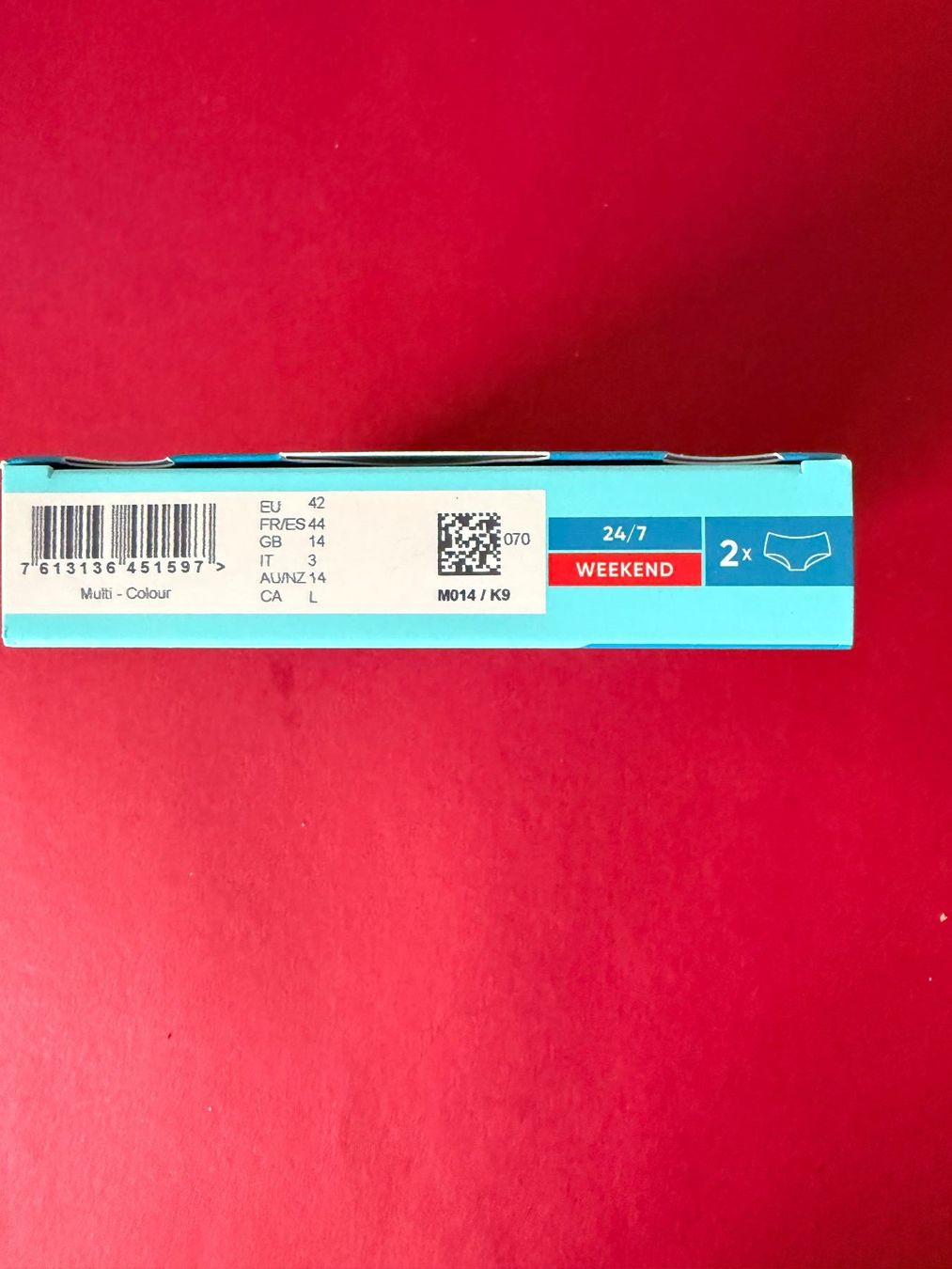 Sloggi Sonstige Unterwäsche: SLOGGI, Hipster WEEKEND 24/7, Grösse 42, 2 Stück – Neu und originalverpackt aus Rudolfstetten von gst_g7xl 1