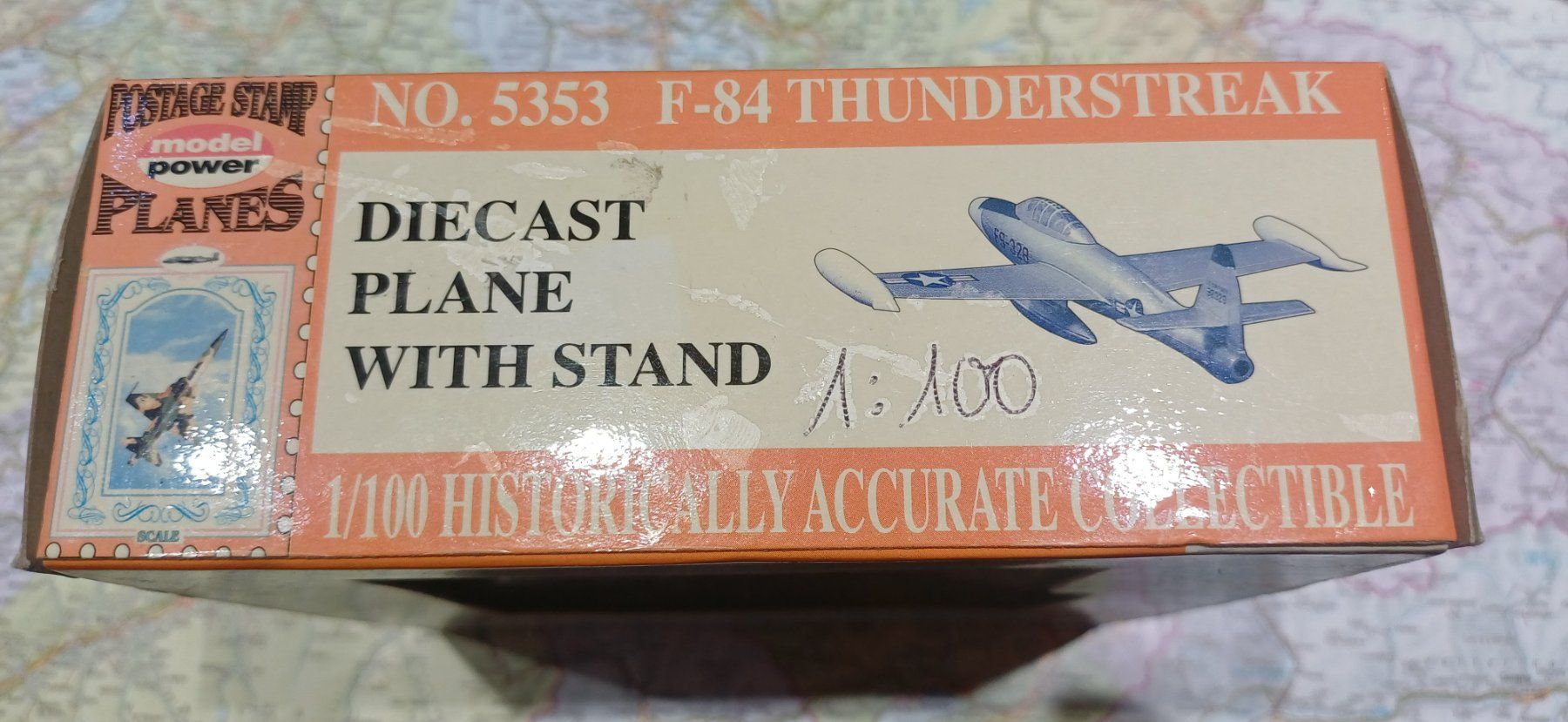 Kits de montage: F-84 Thunderstreak  M 1:100 – Neuf avec emballage d'origine à Steffisburg par ursusmaritimus