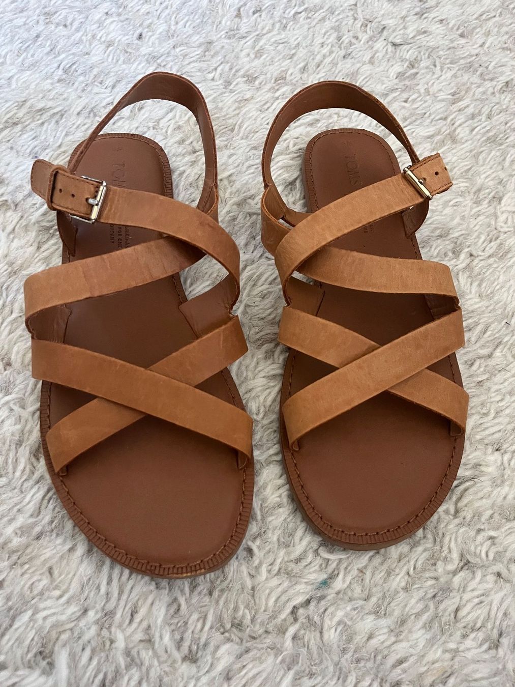 Toms Scarpe da donna: TOMS Ledersandale GR. 39.5/W9 – Usato da Utzenstorf venduto da Ismaele 3