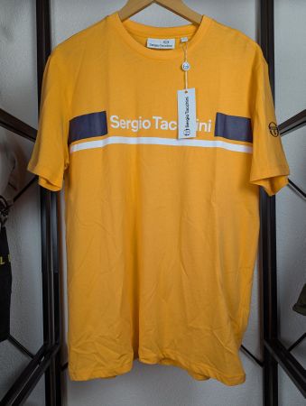 T-shirt Sergio Tacchini - Jaune Solaire - Taille L - Neuf