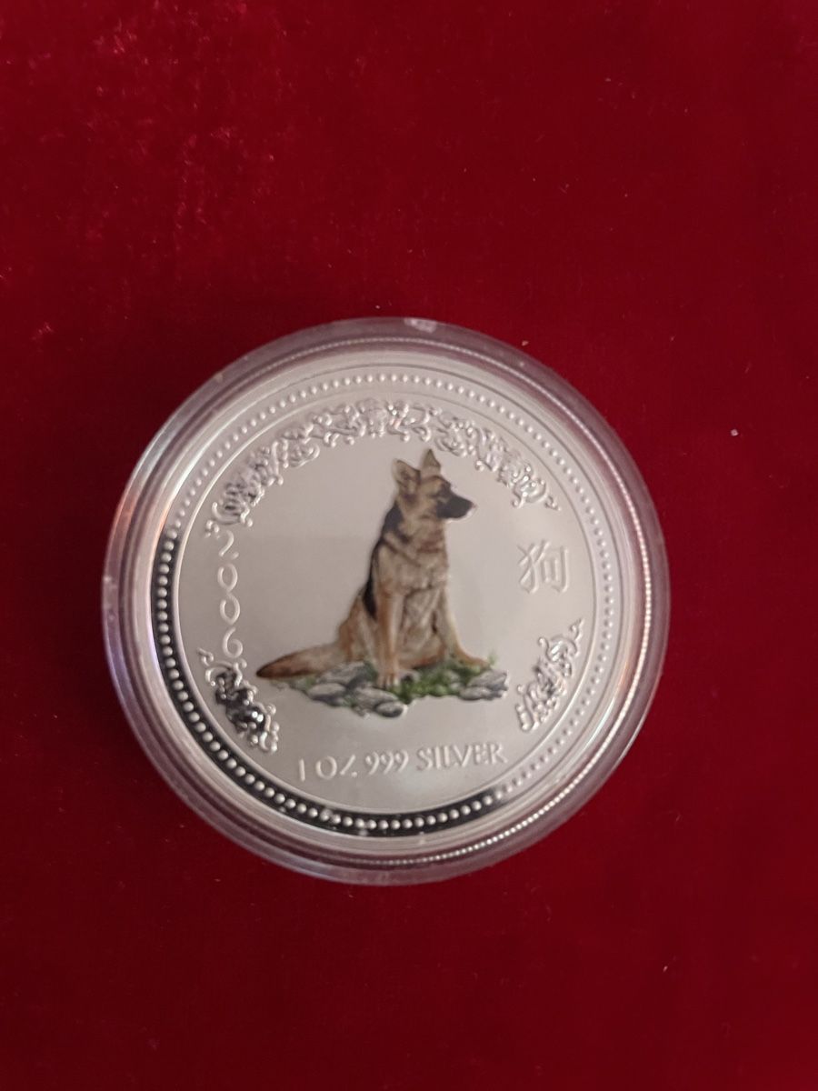 Alle Münzen: 1oz Lunar 1, Hund 2006 Farbig – Neu und originalverpackt aus Obergösgen von Camaro_zl1