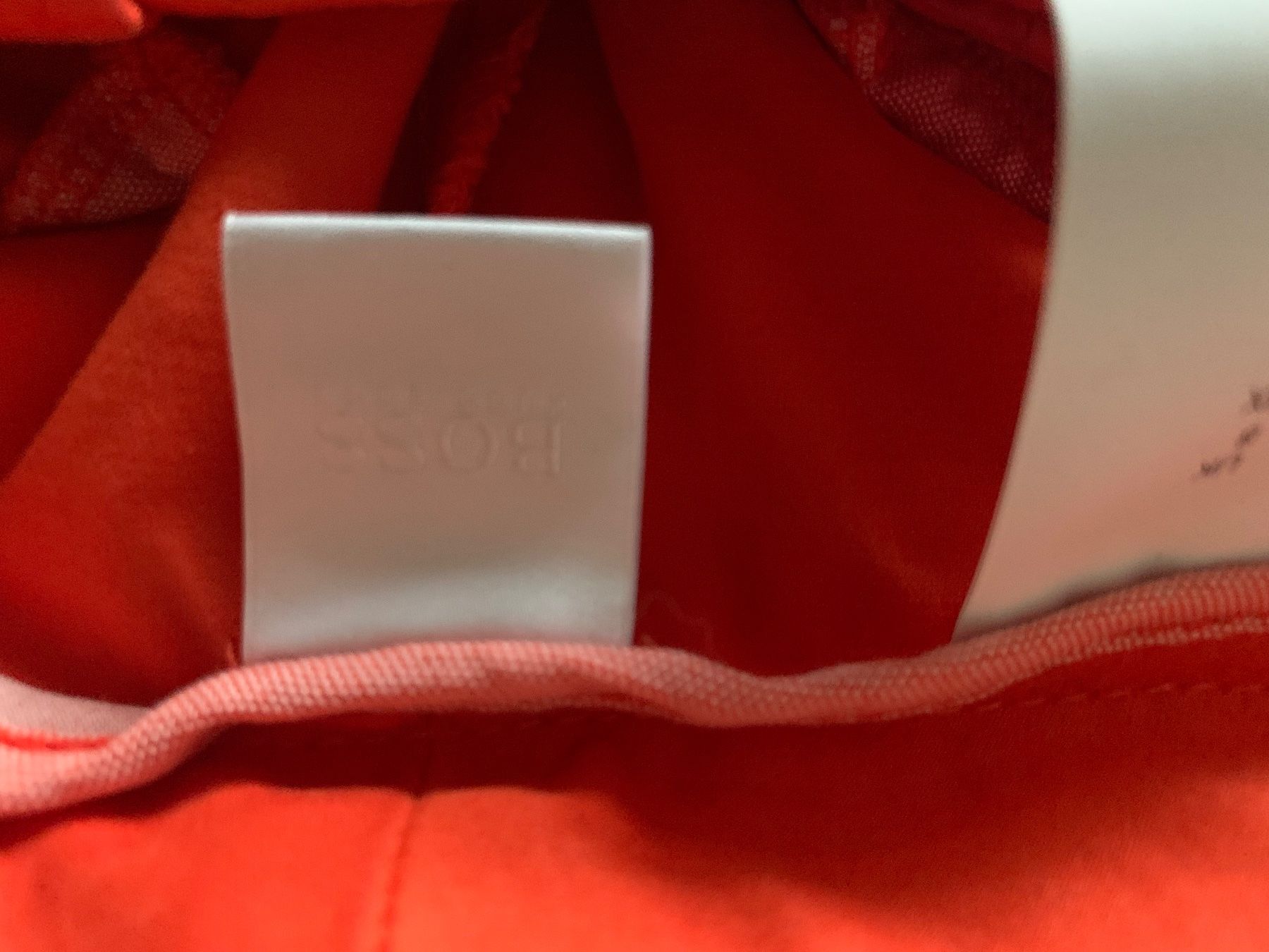 Hugo Boss Pantaloni: Boss Shorts, neuwertig, orange – Nuovo (secondo la descrizione) da Hombrechtikon venduto da Herbstsonne 1