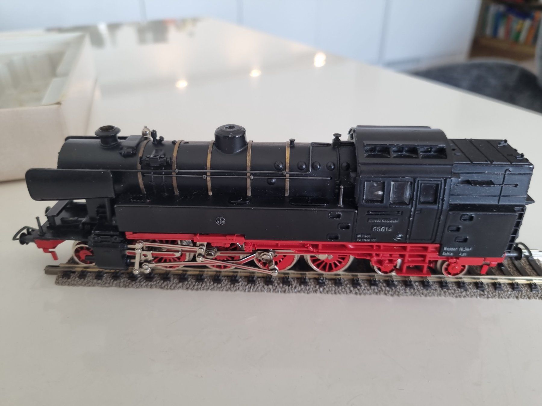 Fleischmann Modellini di ferrovie: Fleischmann DB BR65 Dampflok H0 in OVP – Usato da Zürich venduto da nibadi 6