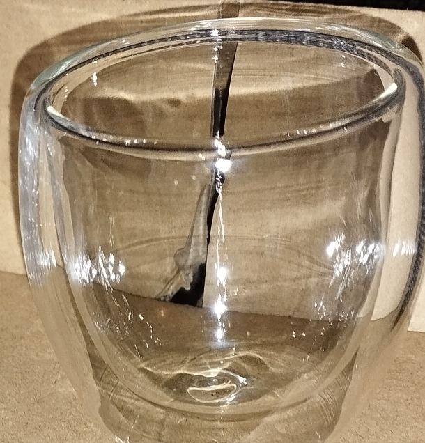 Tassen: 6x Double-Walled Glass Mug 80mL – Neu und originalverpackt aus MONTHEY von Tibobo 1