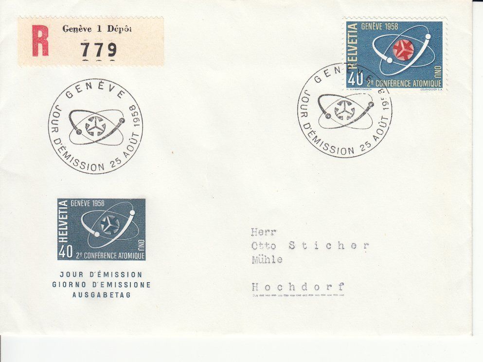 Tutti i francobolli: SBK 338 FDC – Usato da Bürglen TG venduto da StampGraf
