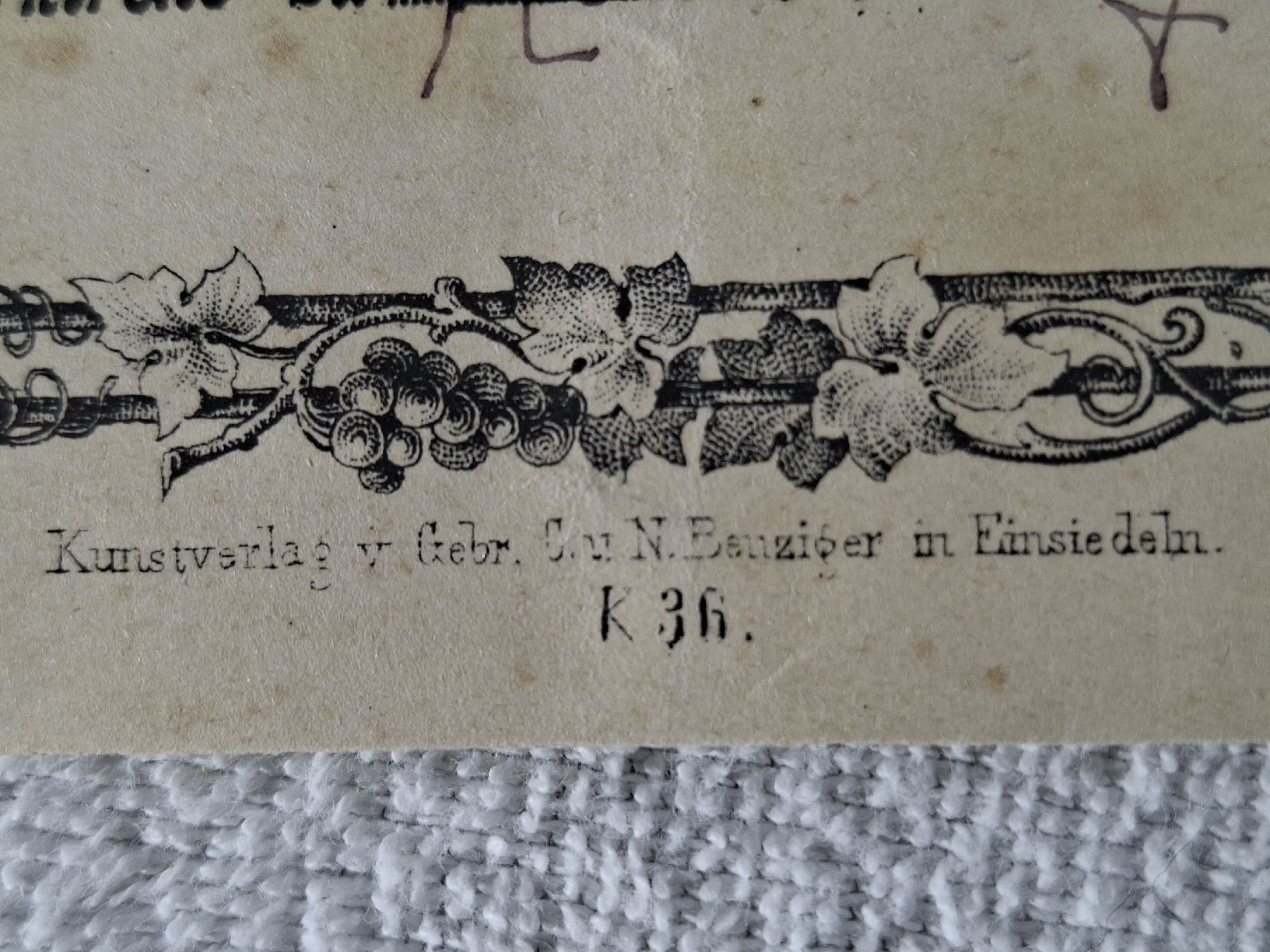Bücher: Antikes kirchliches Dokument, Kommunion 1876 – Gebraucht aus Grindelwald von carro5 3