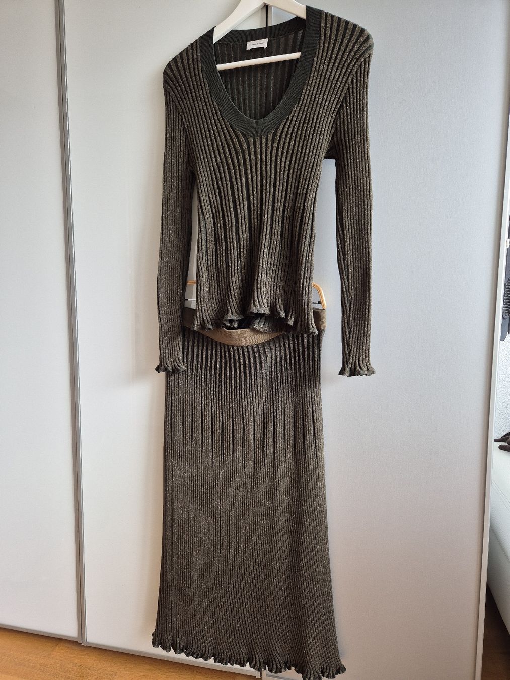 Vestiti: Strick Ensemble olive  by Madlene Birger  Gr. M – Nuovo (secondo la descrizione) da Meggen venduto da topas041
