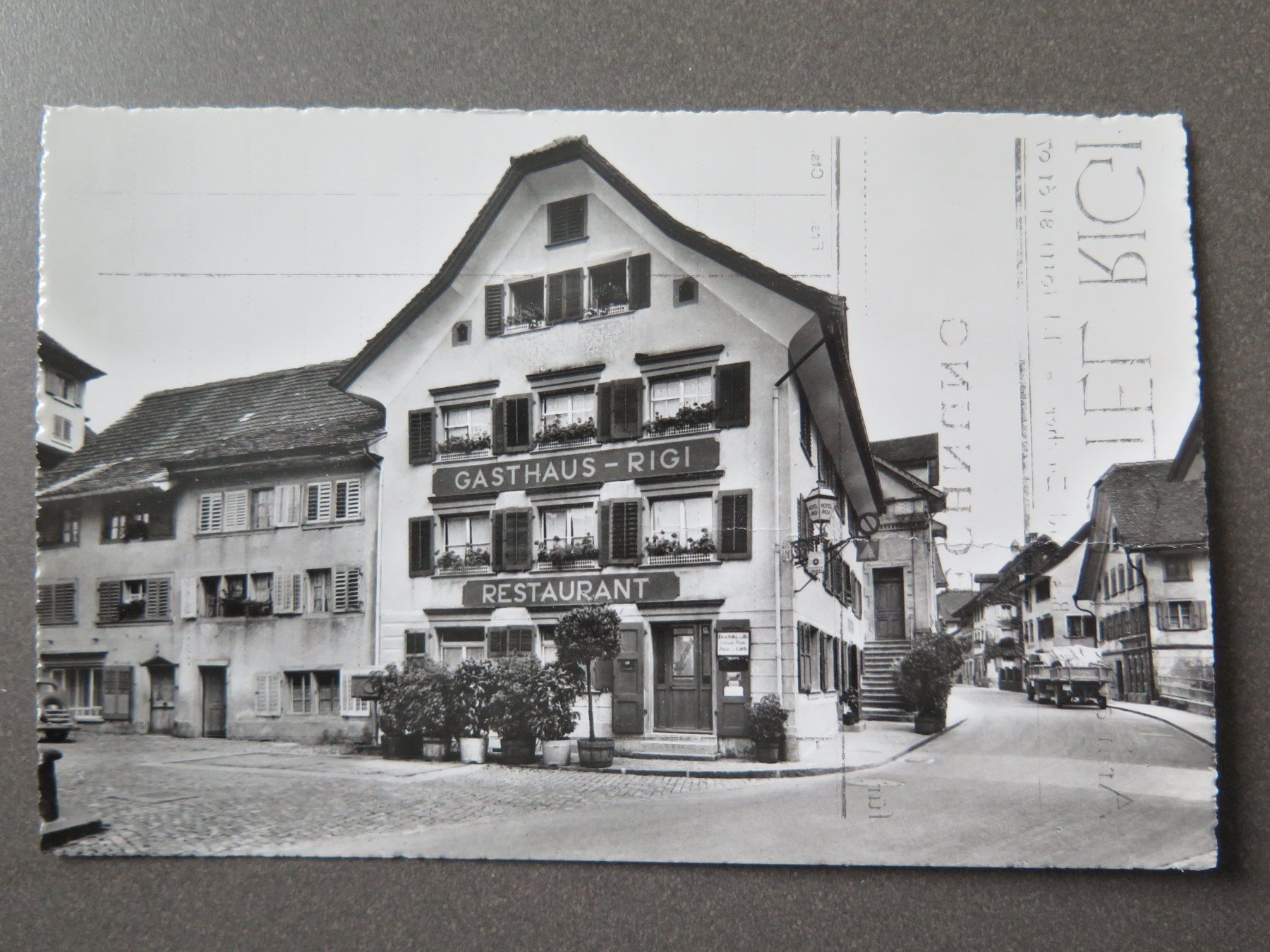 Cartoline postali: ARTH AM SEE - HOTEL RIGI - NOTA – Usato da Wittenbach venduto da lipasal