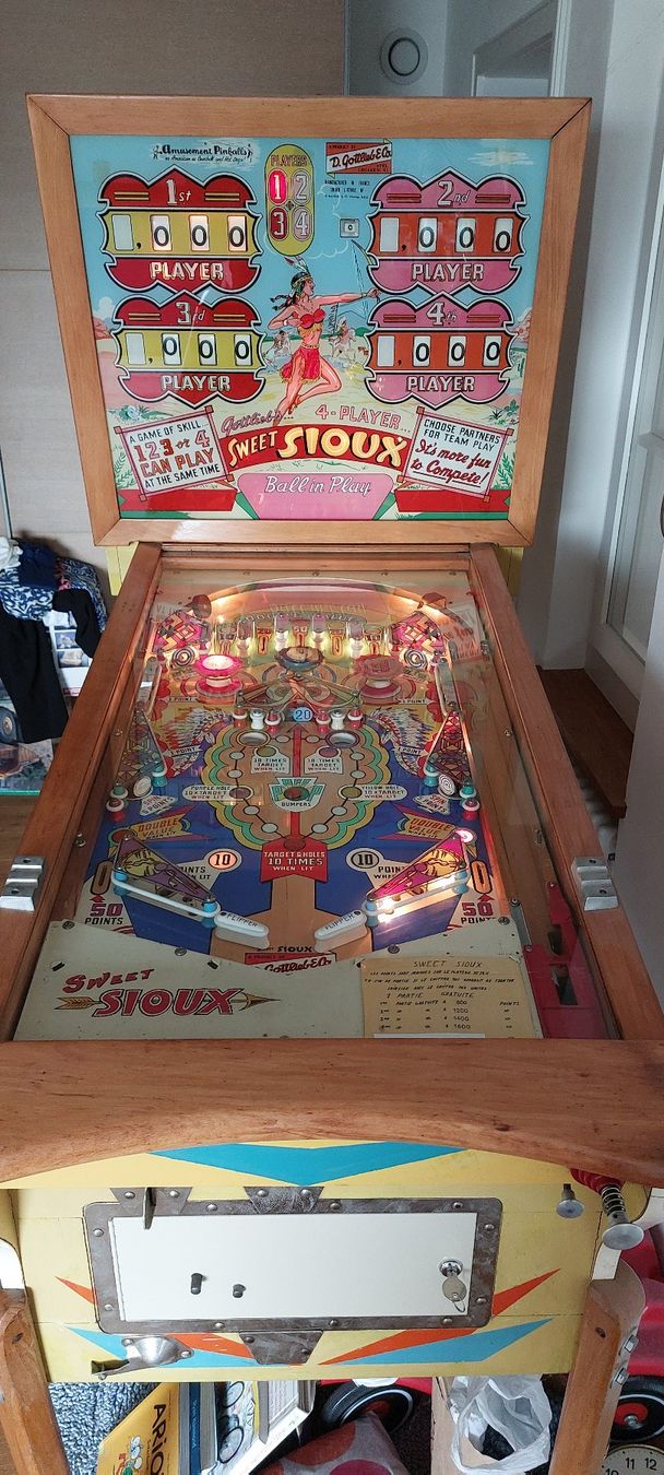 Flippers: Flipperkasten Gottlieb's Sweet Sioux – D'occasion à Küttigen par Callico