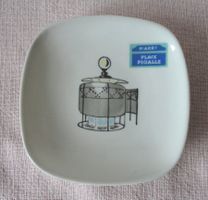 Limoges France Porzellan-Schale handbemalt Place Pigalle
