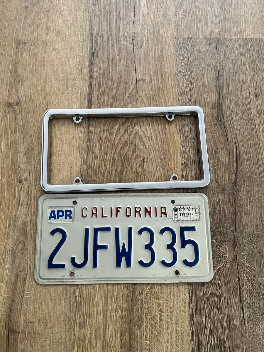 Tutte le decorazioni: Auto Nummernschild Californien – Usato da Riggisberg venduto da mr.redhorn