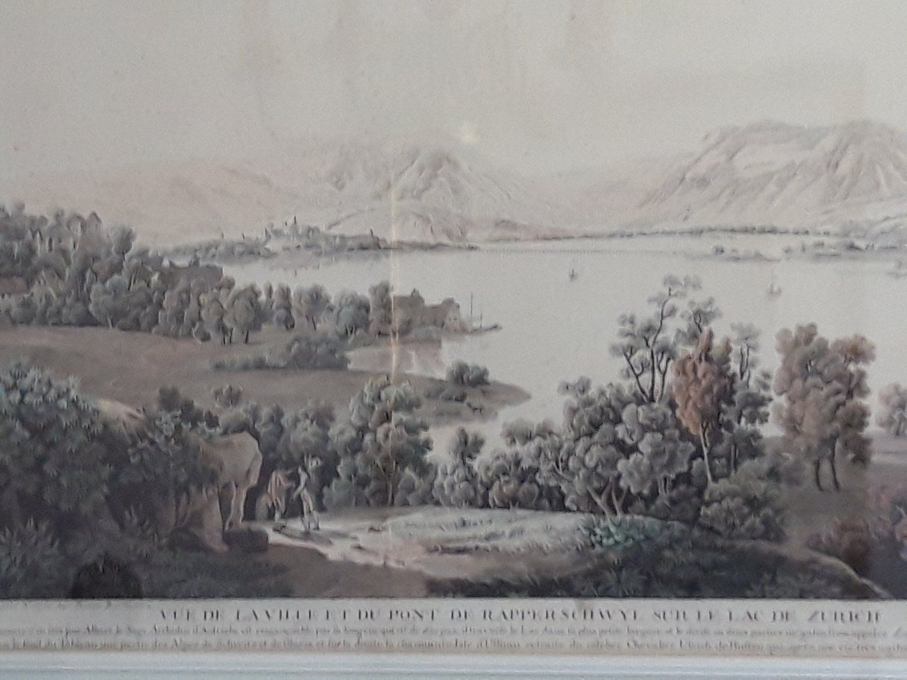 Stiche: Rapperswil Peter Birmann, Radierung 1791 – Gebraucht aus Näfels von gil_sindamel 4