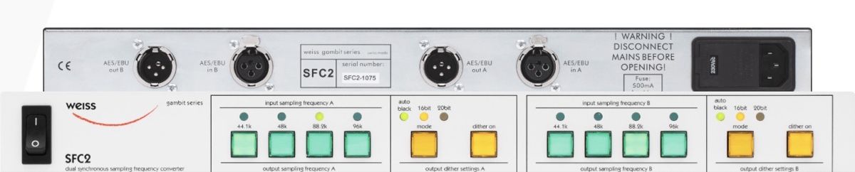 Console di mixaggio: Weiss EQ1 Dynamic & Linear Phase 96K + SFC2 – Usato da Zürich venduto da rie_dn6f 2