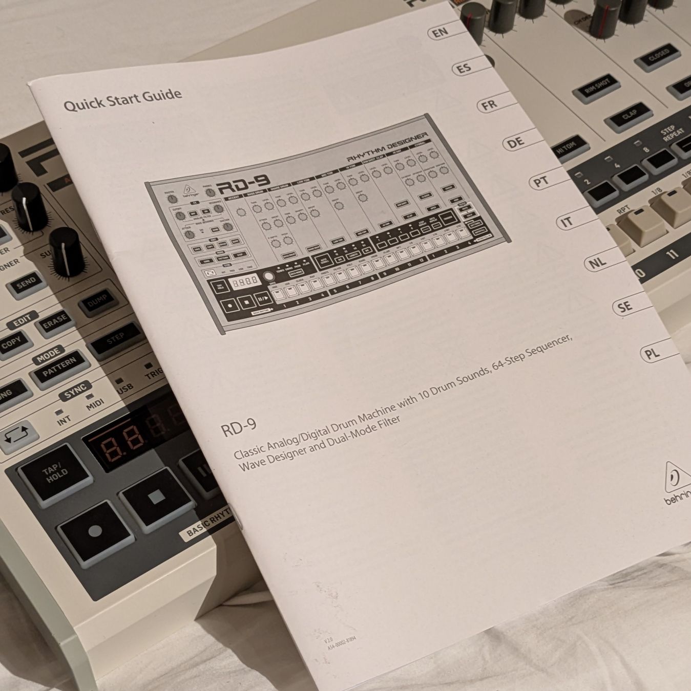 Behringer Strumenti musicali: Drum Machine Behringer RD-9 Rhythm Designer – Usato da Carouge GE venduto da vin_8kqd 3