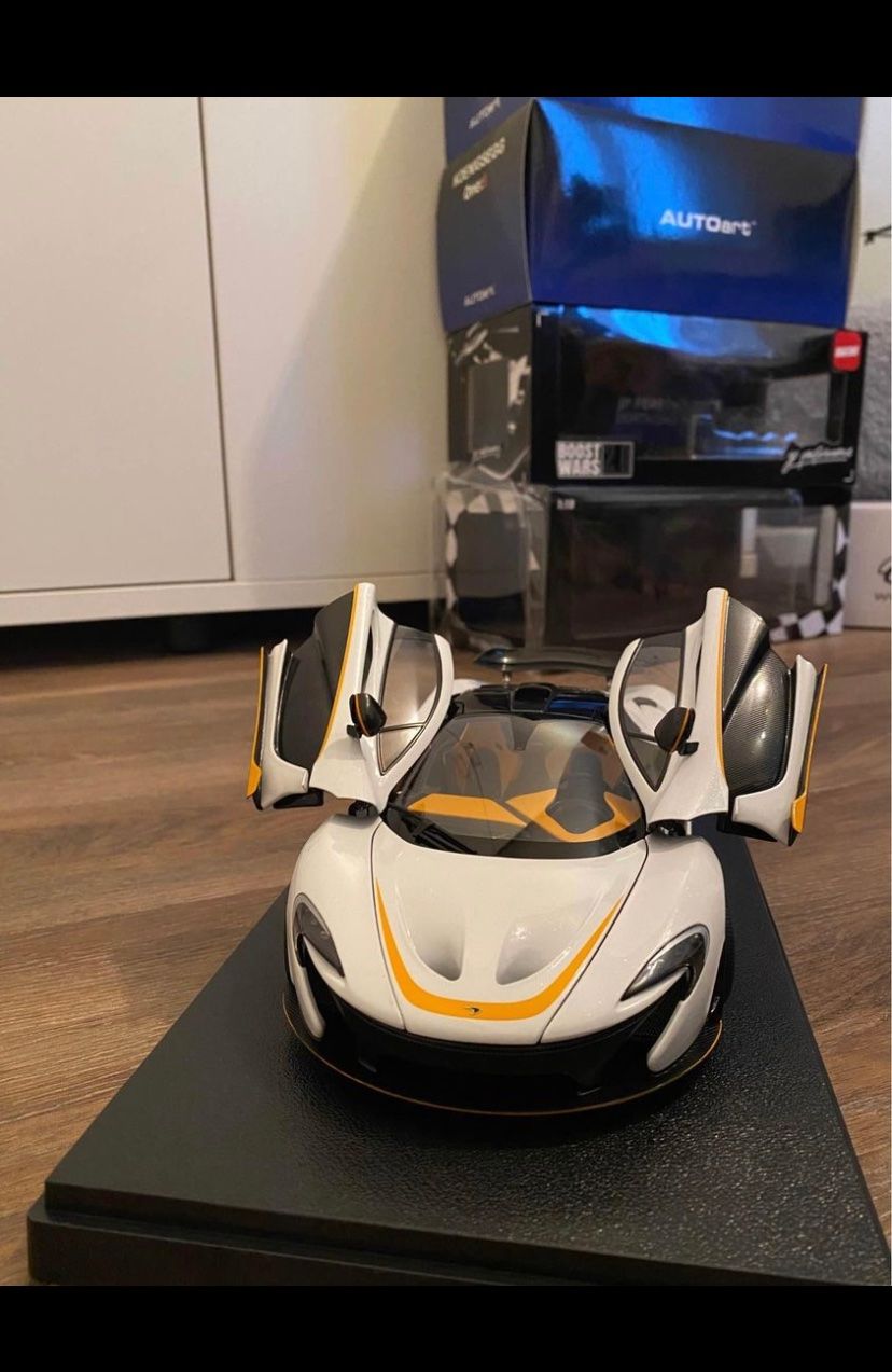 Mclaren Modellautos: McLAREN P1 ALASKAN DIAMOND – Neu und originalverpackt aus Tecknau von ZoZo9917 3
