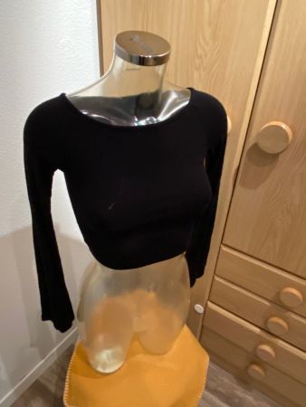 Bershka langarm Kurz-Shirt Grösse XS