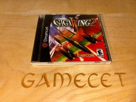 Spiel Giga Wing 2 Sega Dreamcast gebraucht guter Zustand USA