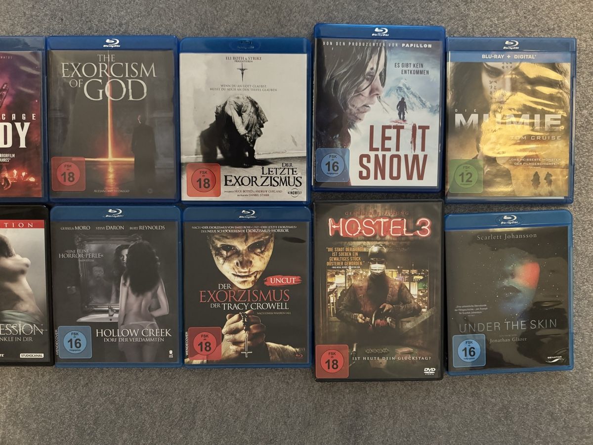 Alle DVDs: Horrorfilme (14 Stück) – Gebraucht aus Buchs ZH von claudiac76 1