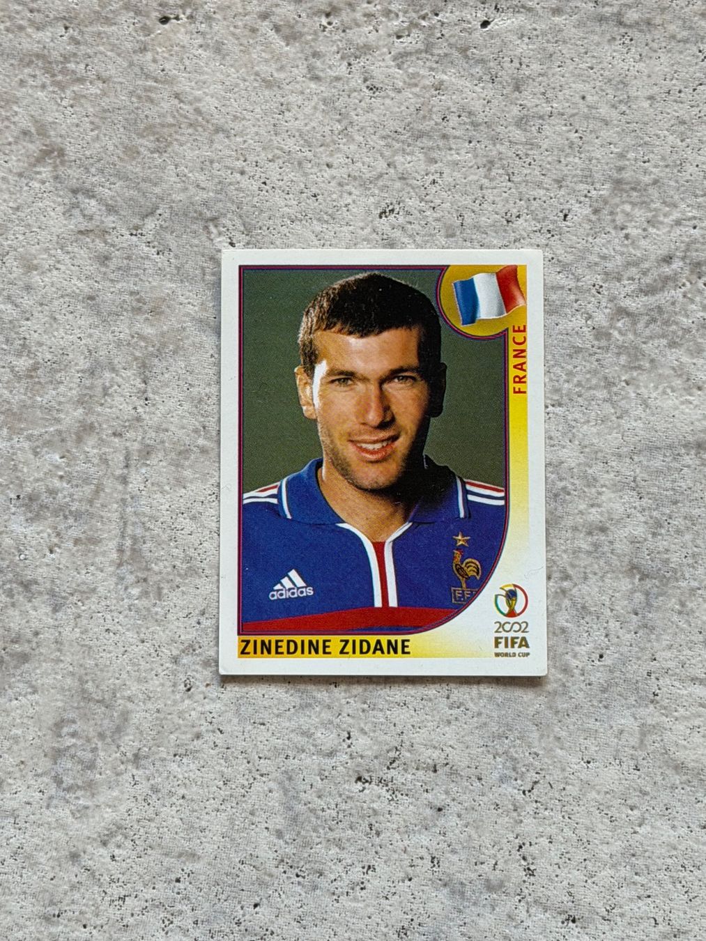 Panini Sammelbilder & Trading cards: Zinedine Zidane - Panini WM 2002 – Gebraucht aus Kaiseraugst von 420n 2
