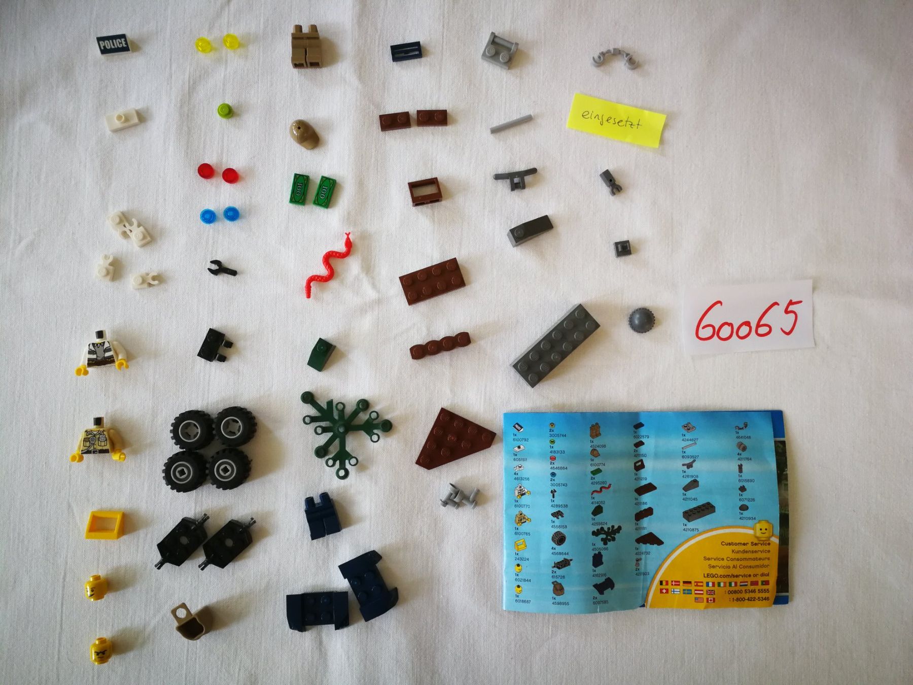 Lego Kit di costruzioni: Lego 60065 und 60066 Sumpfpolizei – Usato da Disentis/Mustér venduto da GinaMaFu 2
