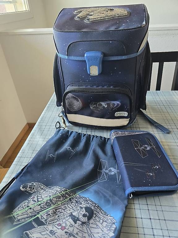 Borse & Zaini: Scooli Rucksack -Set Star Wars, Etui & Turnbeutel – Usato da Allschwil venduto da tiz_tf58