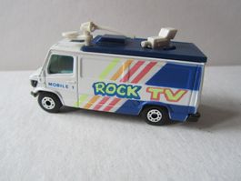 TV News Truck (Mercedes) Rock TV, Matchbox Thailand