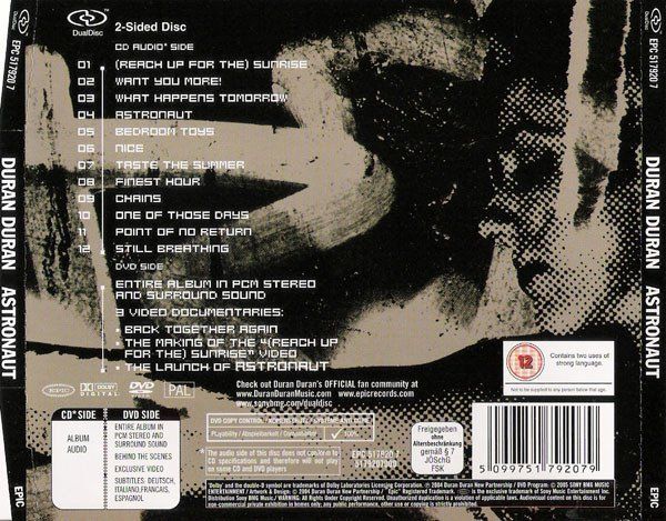 CDs: Duran Duran: Astronaut Dual Disc – Neuf avec emballage d'origine à Steinhausen par Vilivinili 1