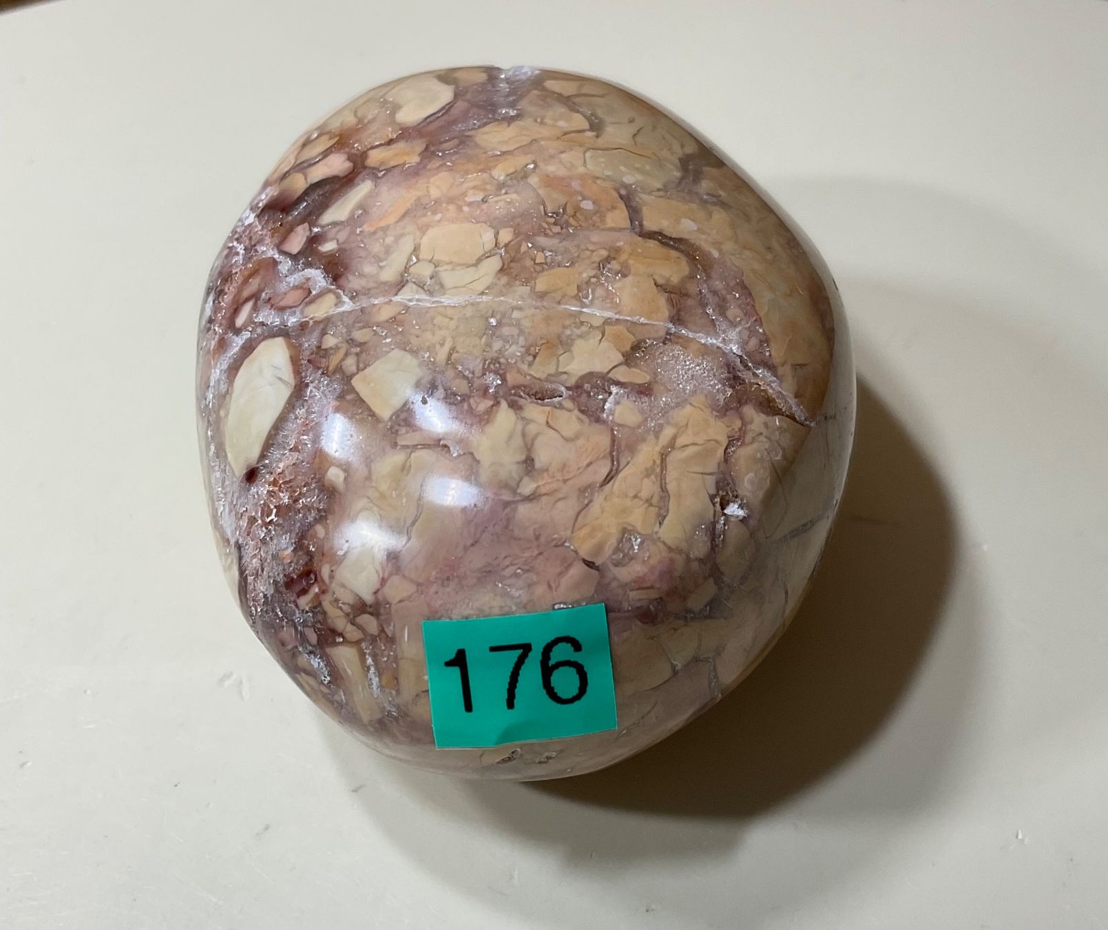 Minerali & Pietre curative: Wunderschöner Jaspis Ocean Free Form Handschmeichler – Nuovo (secondo la descrizione) da Gibswil venduto da BestePreis 1