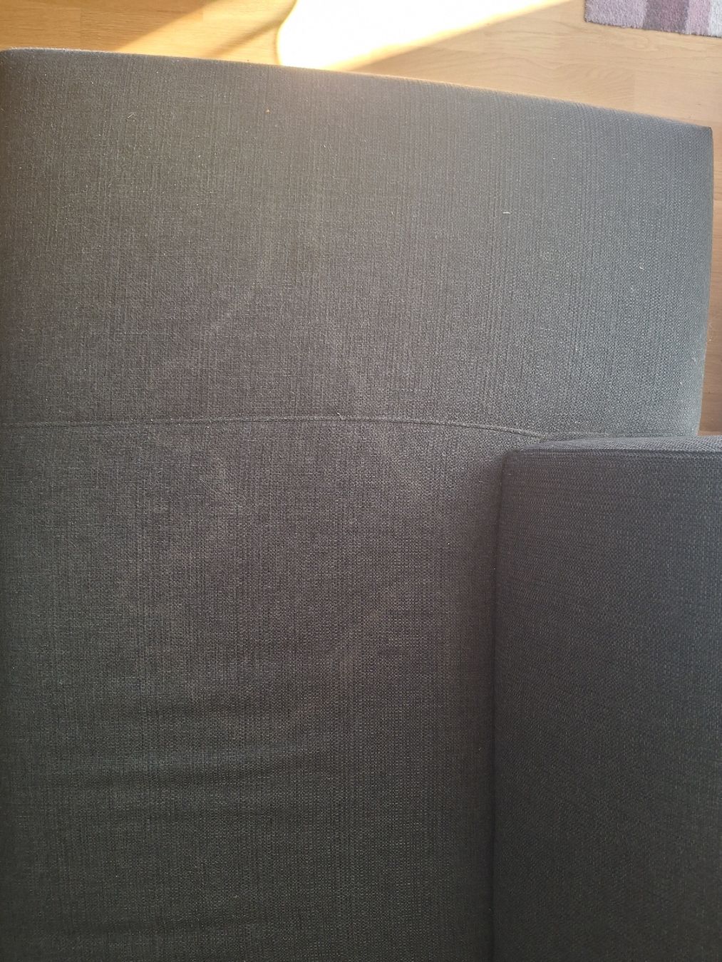 Sofas: Pfister Ecksofa dunkelgrau Textilbezug gebraucht mit Mängel – D'occasion à Ostermundigen par NAANLO 1