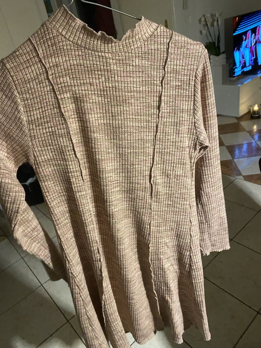 Zara Vestiti & Gonne: Robe pull fille mi-saison col montant élégante chic tendance – Nuovo (secondo la descrizione) da Denges venduto da val_j8w7 2