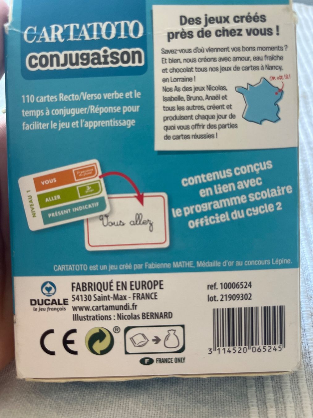 Altro materiale scolastico: Jeu de conjugaison – Nuovo e nell'imballaggio originale da Yvorne venduto da isi_h7zk 1
