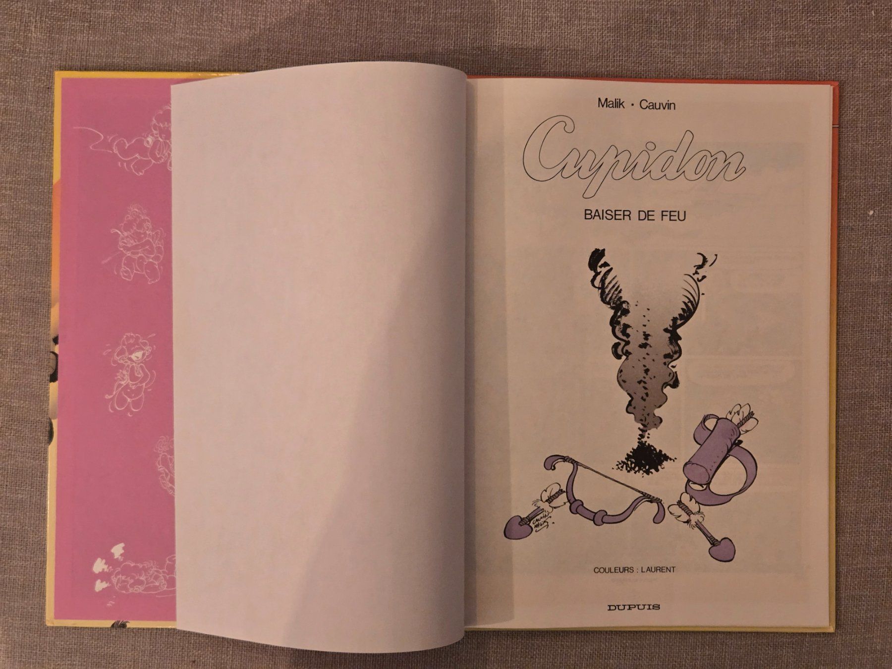 Fumetti: Cupidon N°3 - Baiser de feu - EO coté – Usato da Crémines venduto da Blakedrake 5