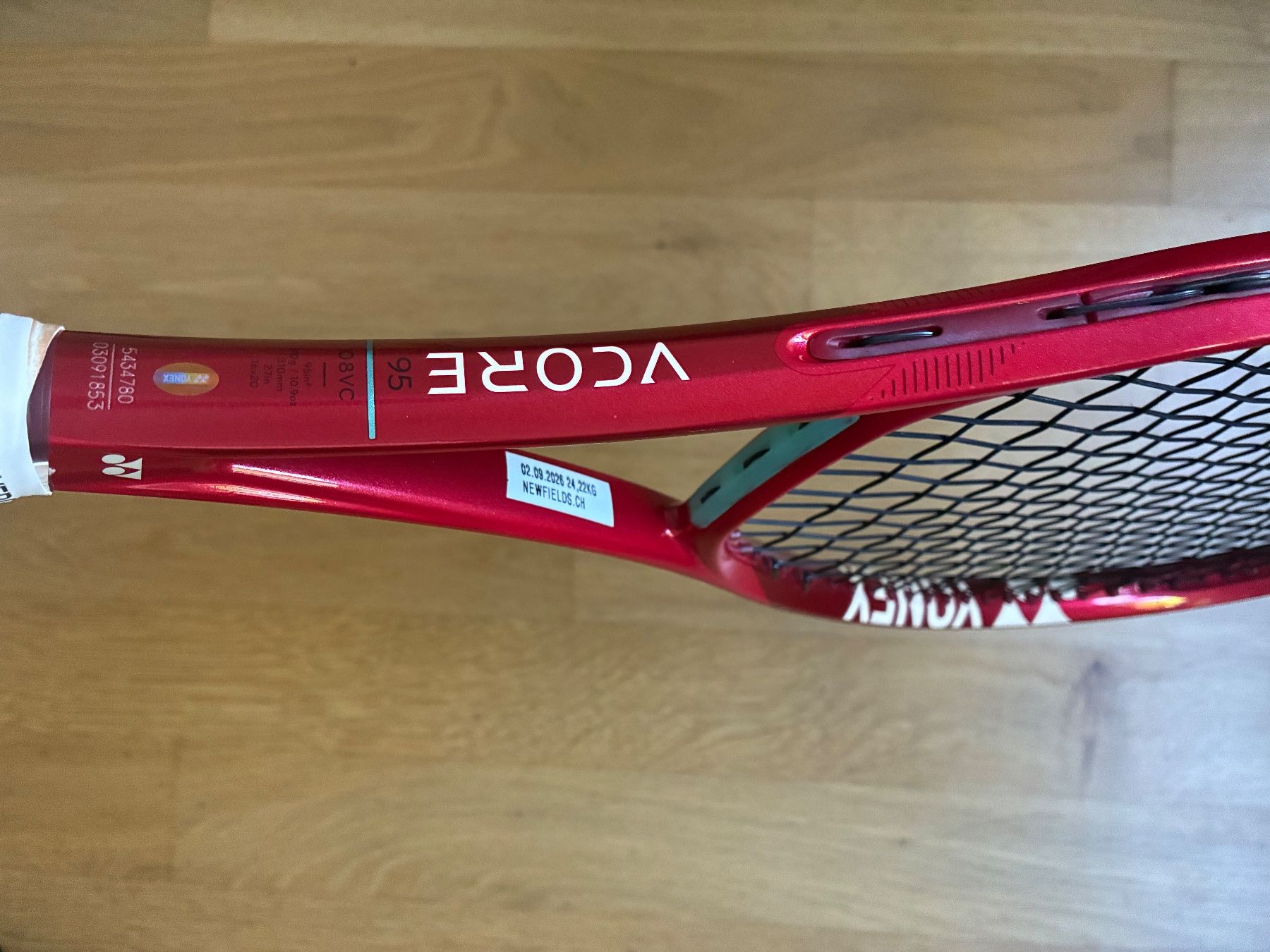 Yonex Racchette: Tennisracket Yonex VCORE 95 2026 Ruby Red L3 – Usato da Bern venduto da luc_m569 2