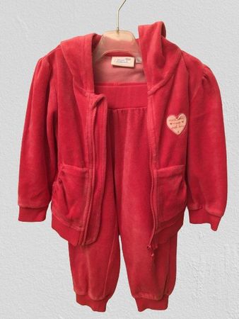 Flauschiger Trainingsanzug Homedress, Gr. 86